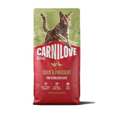 Carnilove Cat Active Dry Duck&Pheas.Steril.Ad.AB 6kg
