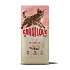 Carnilove Cat True Fresh Dry Turkey Steril.Ad.AB 6kg
