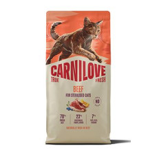 Carnilove Cat True Fresh Dry Beef Steril. Adult AB 6kg