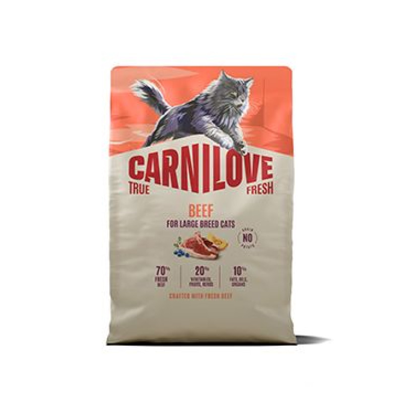Carnilove Cat True Fresh Dry Beef Adult LB 2kg