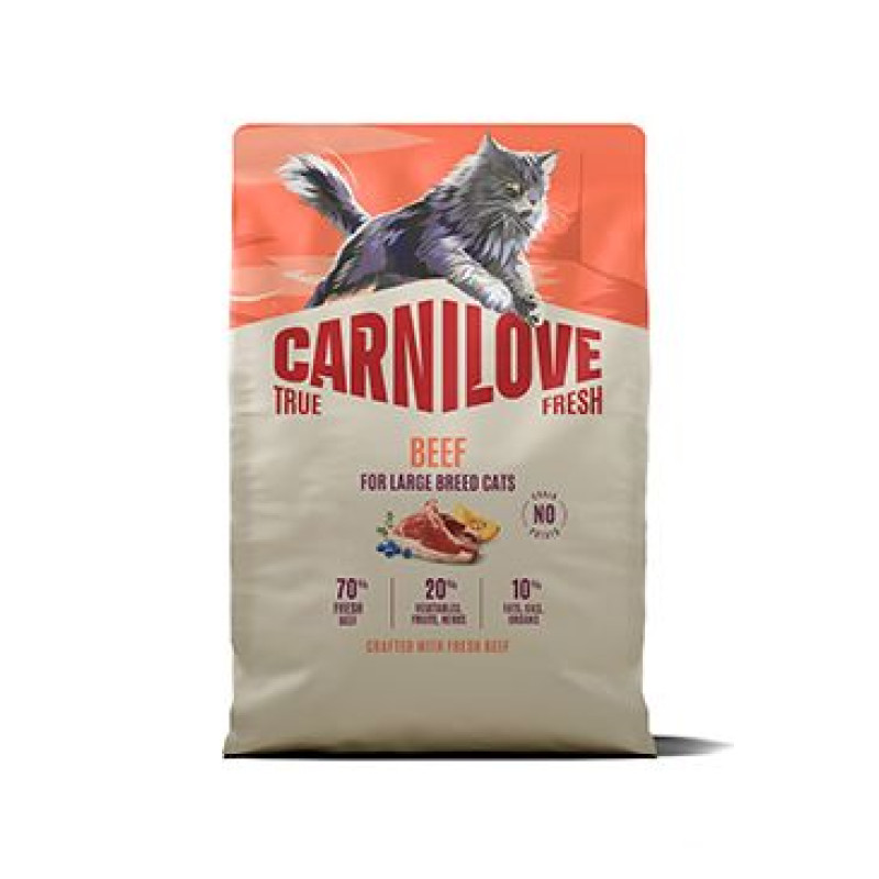 Carnilove Cat True Fresh Dry Beef Adult LB 6kg