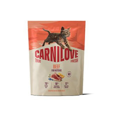Carnilove Cat True Fresh Dry Beef Kittens 400g
