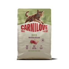 Carnilove Cat True Fresh Dry Duck Steril. Ad.AB 2kg