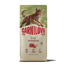 Carnilove Cat True Fresh Dry Duck Steril. Ad.AB 6kg