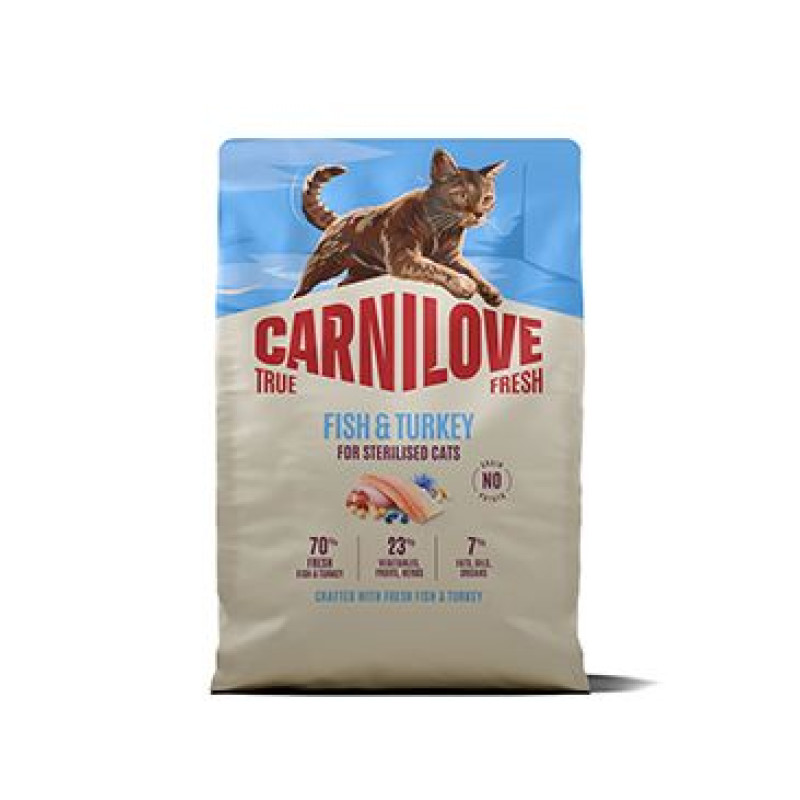 Carnilove Cat True Fresh Dry Fish&Turk.Ster.Ad.AB 2kg