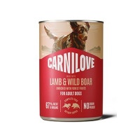 Carnilove Dog Can Paté Lamb&Wild Boar 400g