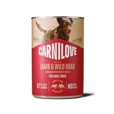 Carnilove Dog Can Paté Lamb&Wild Boar 400g