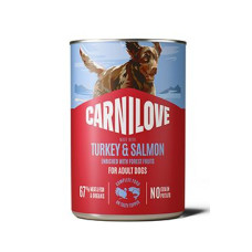 Carnilove Dog Can paté Turkey&Salmon 400g