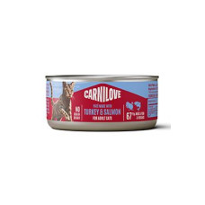 Carnilove Cat Can Paté Turkey & Salmon 100g