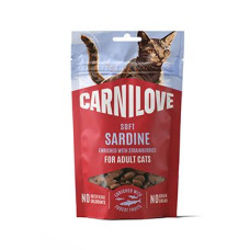 Carnilove Cat SOFT Snack Sardine+Strawberry 50g
