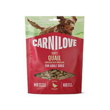 Carnilove Dog Soft Snack Quail+Oregano 200g