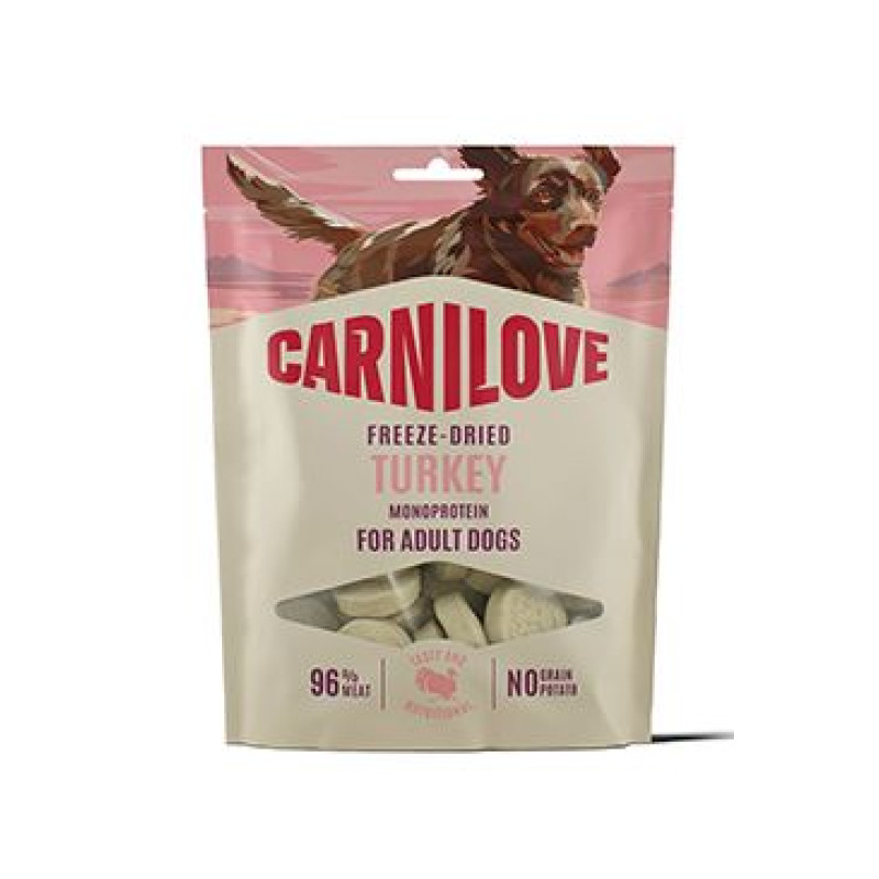 Carnilove Dog Freeze-Dried Turkey 60g