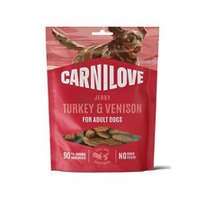 Carnilove Dog Jerky Turkey&Venison 100g