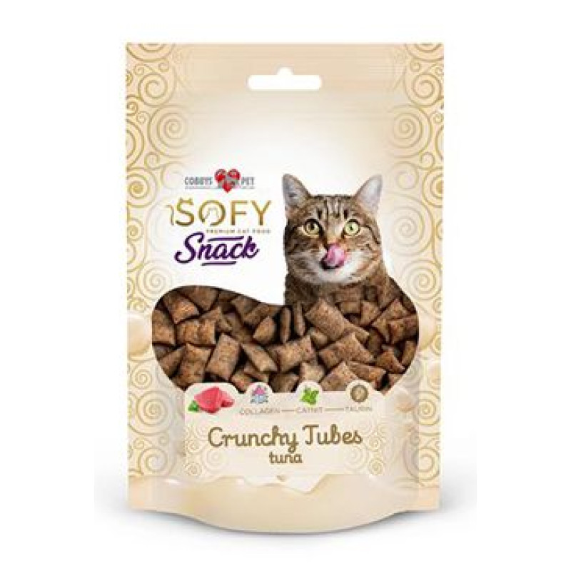 Pochoutka Aiko Cat SOFY Snack Crunchy Tubes Tuna 50g