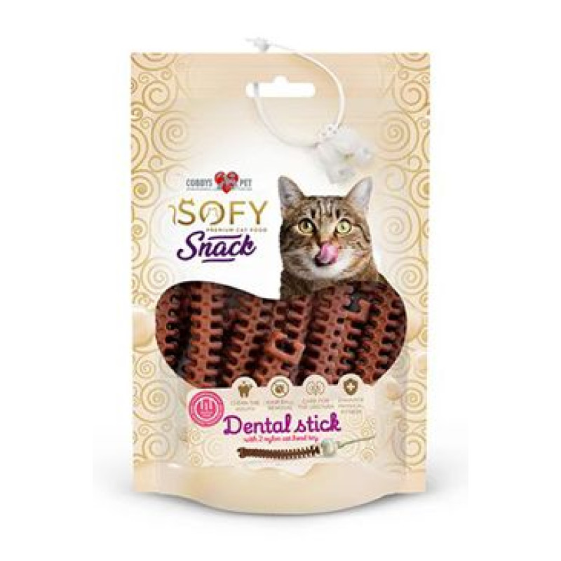 Pochoutka Aiko Cat SOFY Snack Dental Sticks Salmon 48g