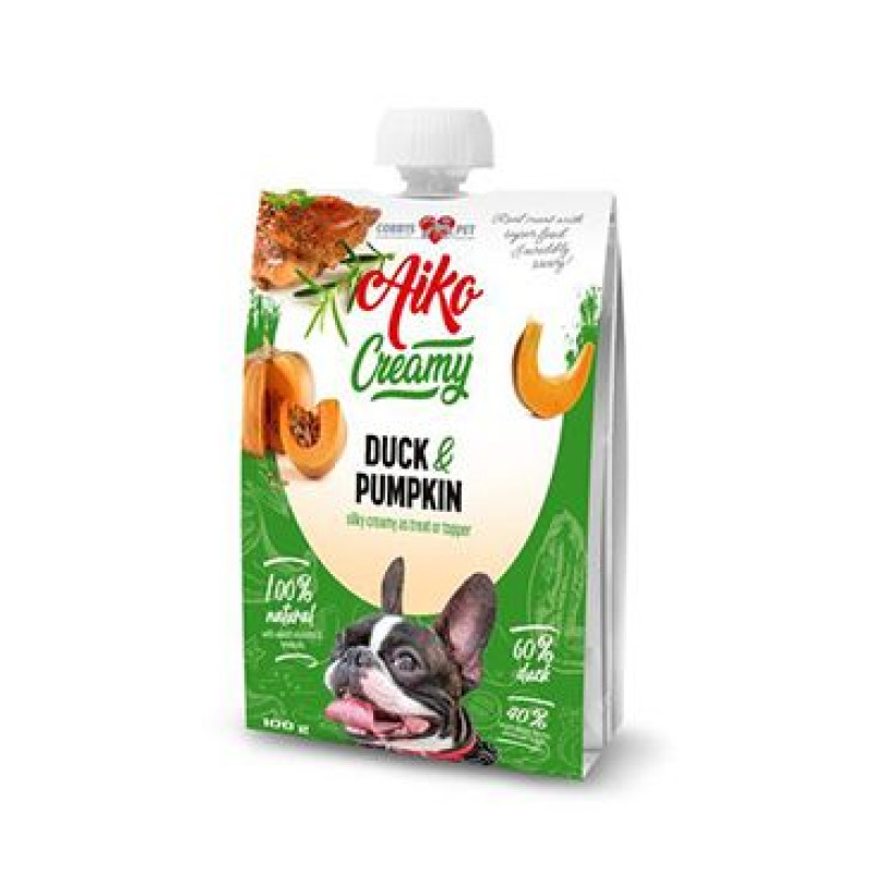 Pochoutka Aiko Creamy Duck&Pumpkin 100g