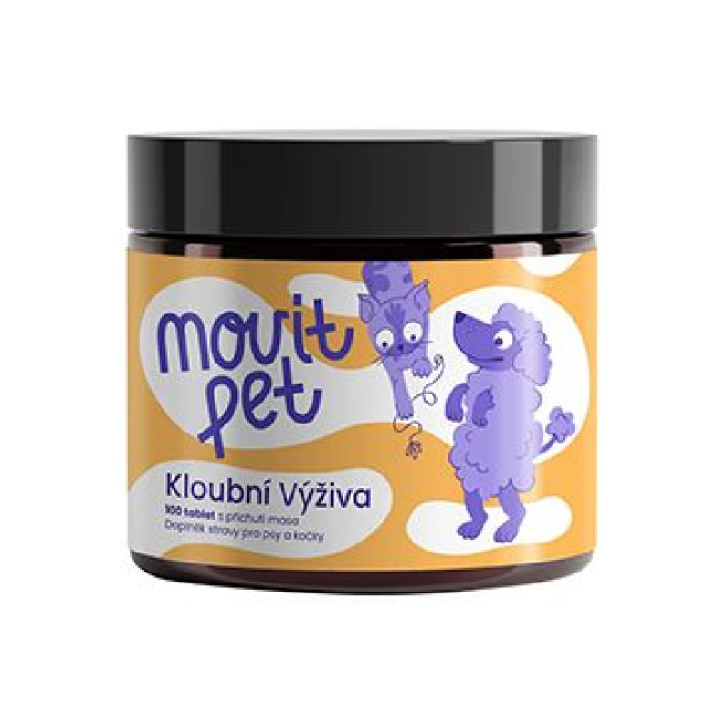 MOVit PET Kloubní výživa, s příchutí masa 100tbl