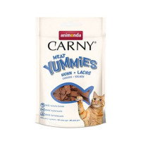 Animonda kočka CARNY poch. Meat Yummies kuře/losos 50g