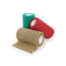 Obinadlo elast. SafeVet 10cmx4,5m mix Kruuse 1ks