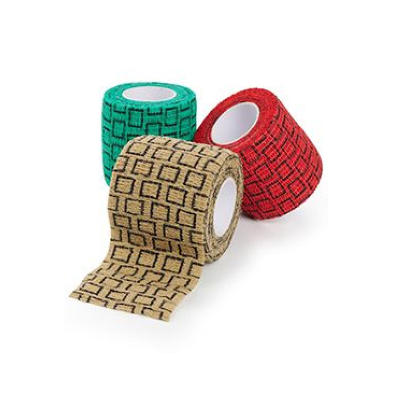 Obinadlo elast. SafeVet 5cmx4,5m mix Kruuse 1ks