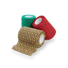 Obinadlo elast. SafeVet 7,5cmx4,5m mix Kruuse 1ks