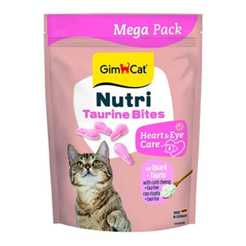 GimCat Nutri Taurine Bites tablety s tvarohem 425g