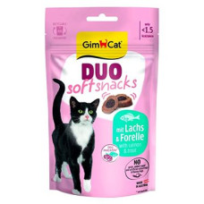 GimCat Duo Soft Snacks losos&pstruh 50g