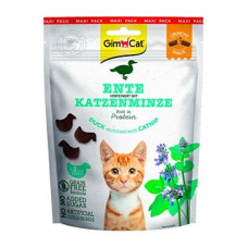 GimCat Crunchy Snacks kachna&šanta kočičí 140g