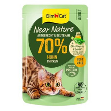 GimCat Near Nature kapsa kuře 85g