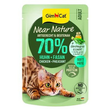 GimCat Near Nature kapsa kuře&bažant 85g