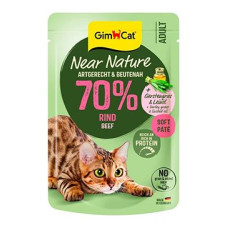 GimCat Near Nature kapsa hovězí 85g