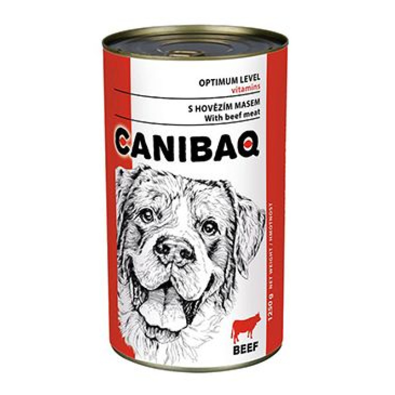 Canibaq dog konz. hovězí 1250g
