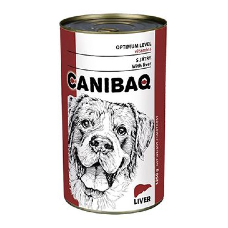 Canibaq dog konz. játrová 1250g