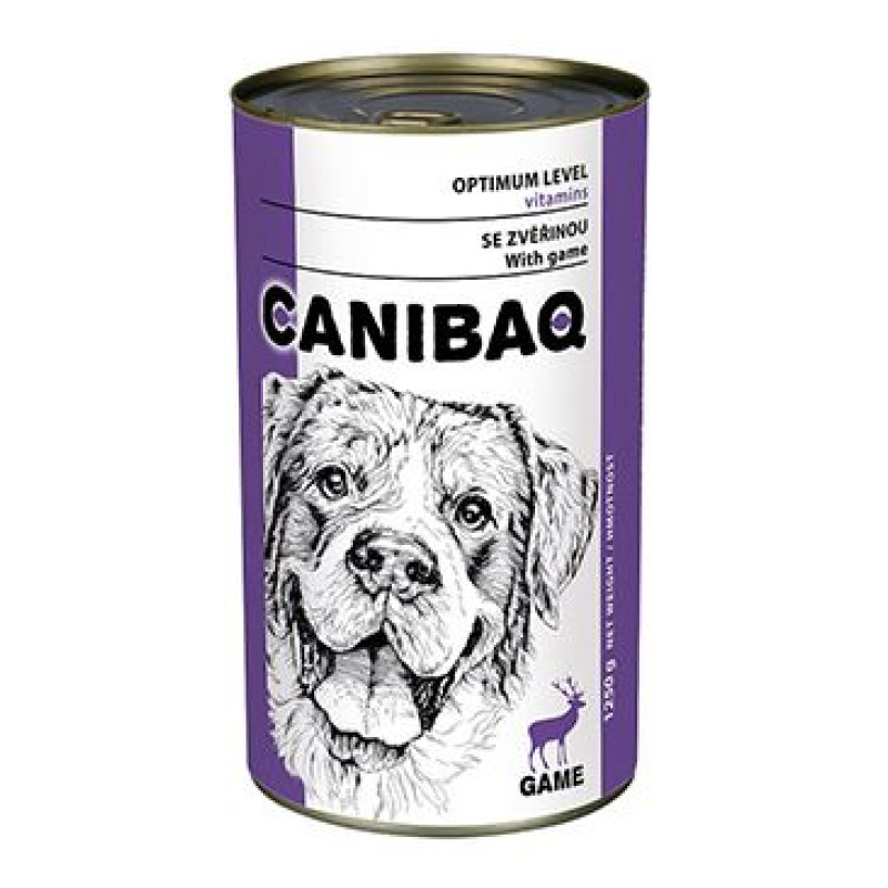 Canibaq dog konz. zvěřinová 1250g