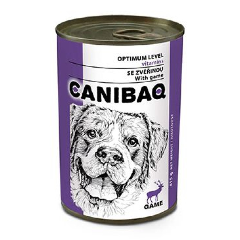 Canibaq dog konz. zvěřinová 415g