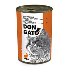 Don Gato cat konz. králičí 415g