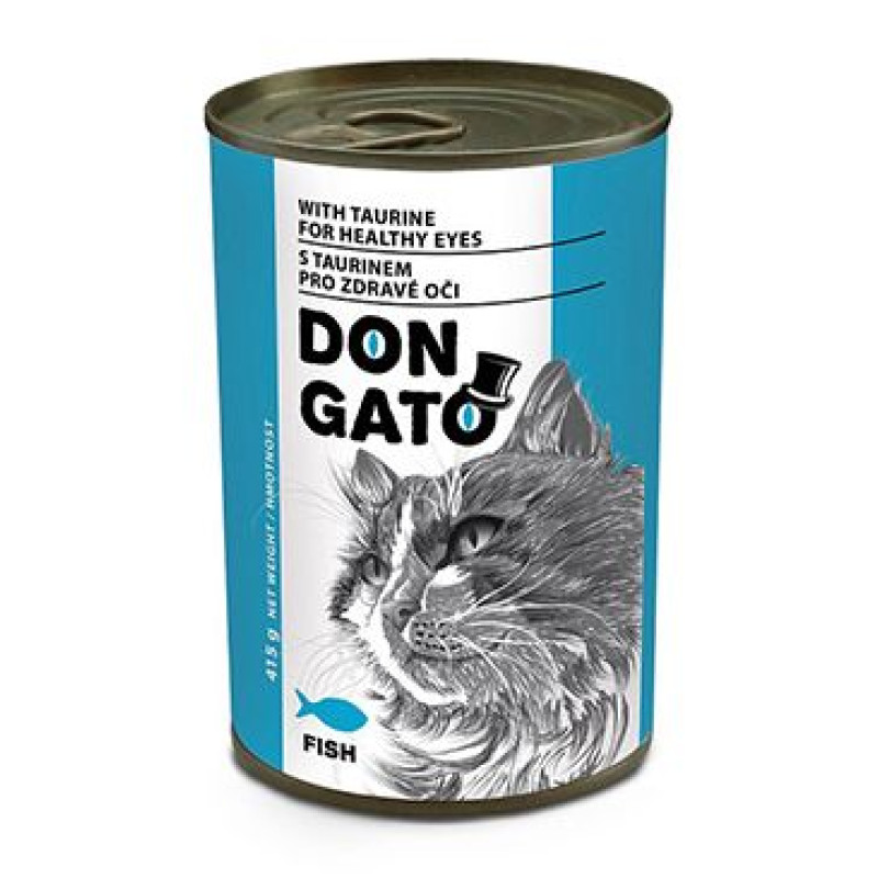 Don Gato cat konz. rybí 415g