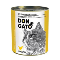 Don Gato cat konz. drůbeží 850g