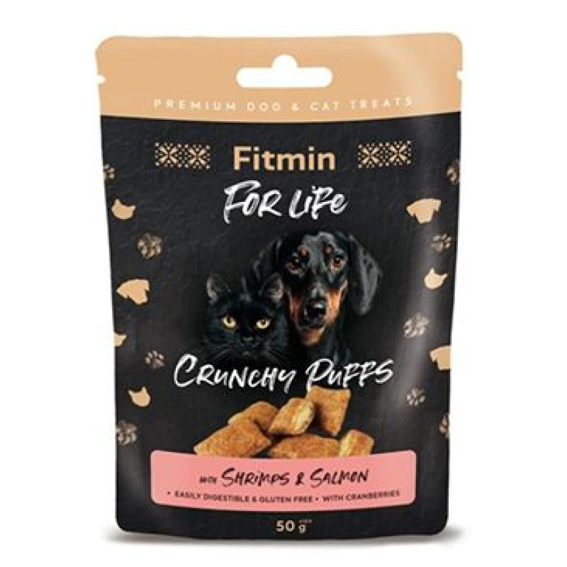 Fitmin FL dog,cat poch. Lososové polštářky 50g