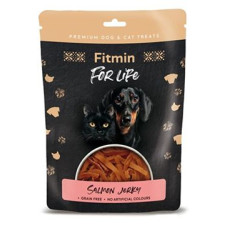 Fitmin FL dog,cat poch. Lososové jerky 70g
