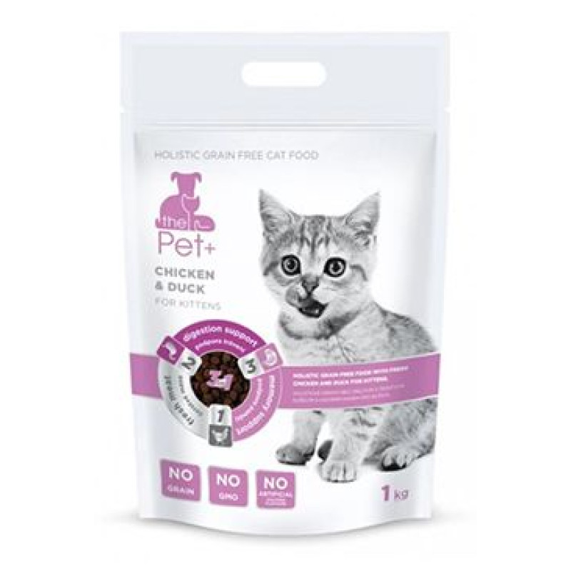 thePet+ Cat Kitten Chicken&Duck 1kg