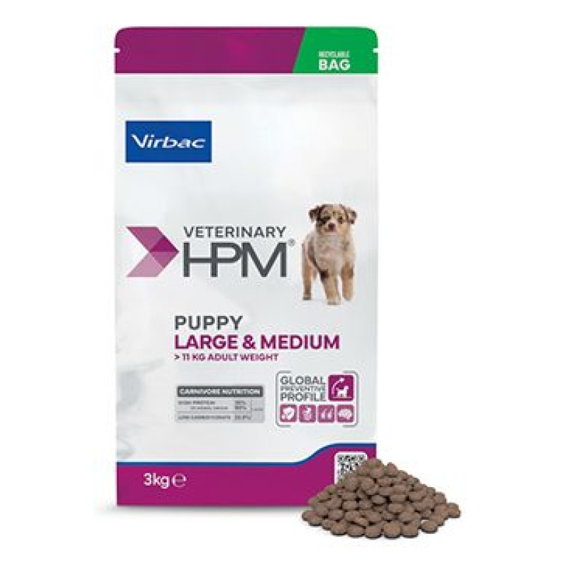 VET HPM Puppy Dog Large&Medium 3kg