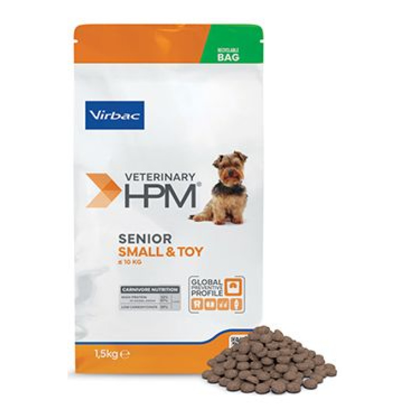 VET HPM Senior Dog Small&Toy 1,5kg