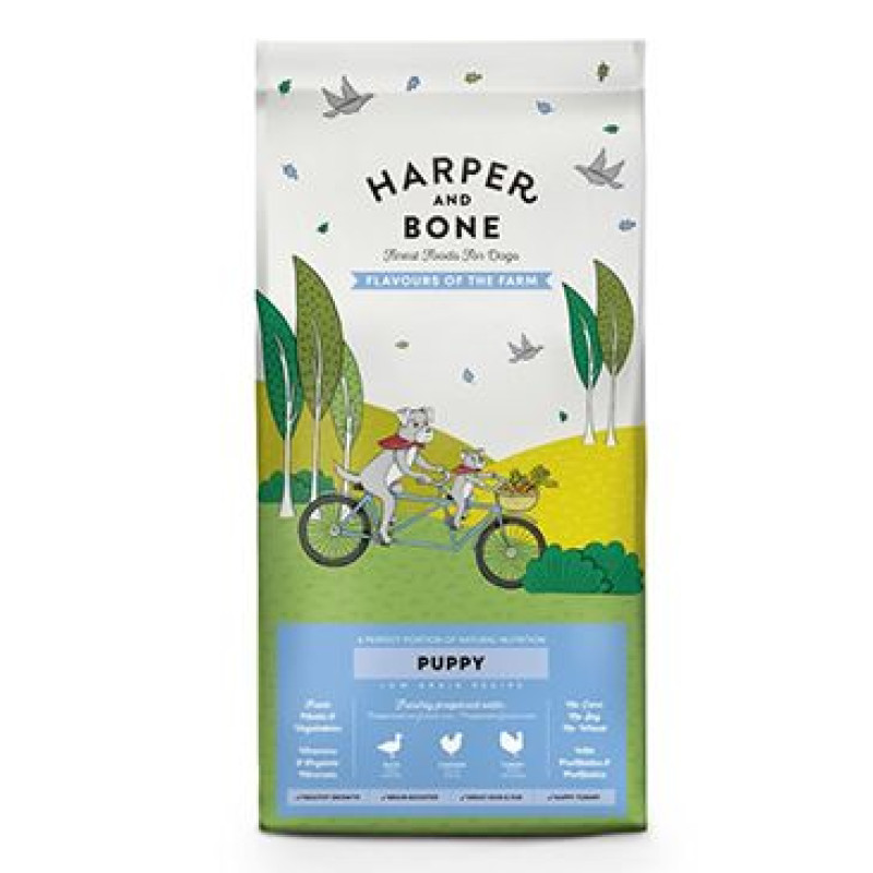 H&B Dog Puppy Flavours Farm 12kg