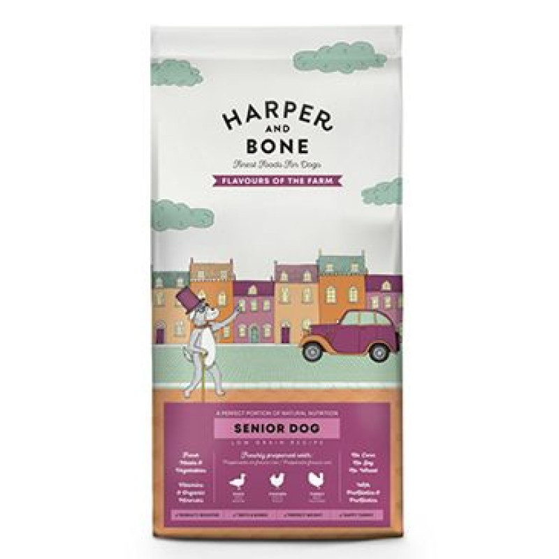 H&B Dog Senior/Light Flavours Farm 12kg