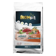 IRONpet Dog Adult Mini Beef 12kg