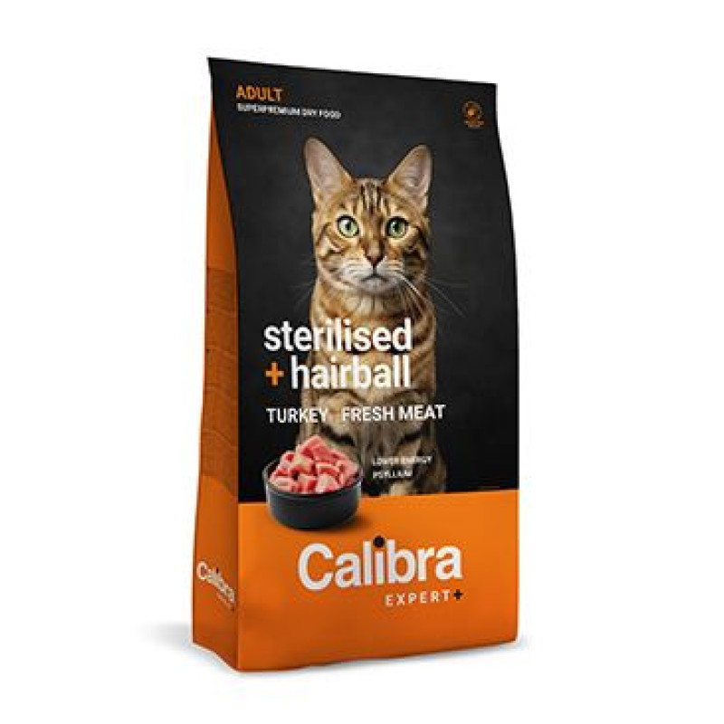Calibra Cat EXPERT+ Adult Sterilised & Hairball 6kg