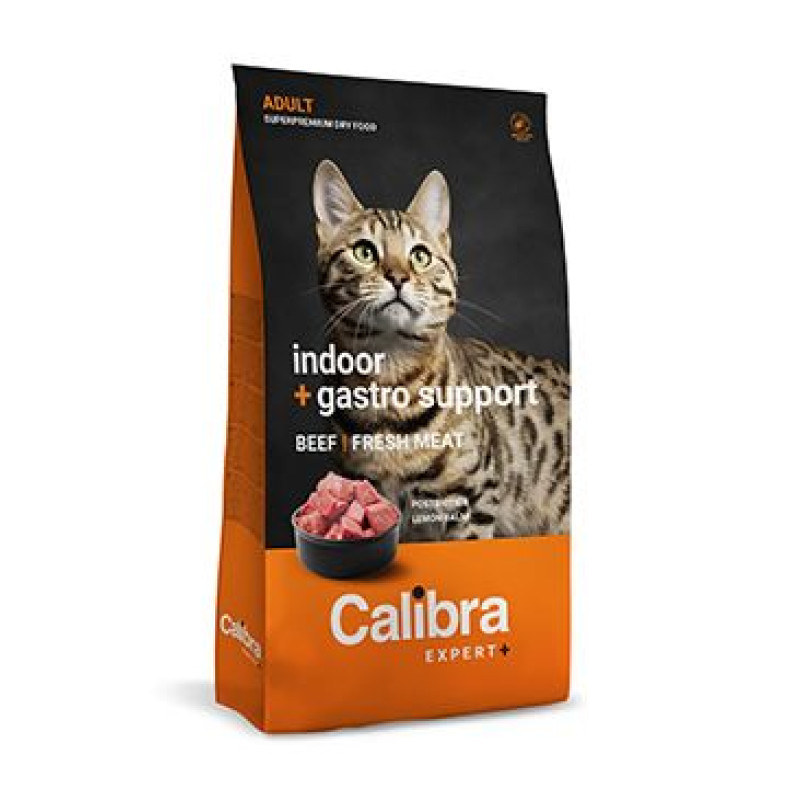 Calibra Cat EXPERT+ Adult Indoor & Gastro supp. 1,5kg