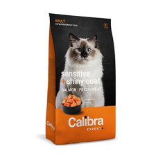 Calibra Cat EXPERT+ Adult Sensitive & Shiny coat 1,5kg