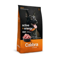 Calibra Dog EXPERT+ Adult Active & Energy Beef 12kg